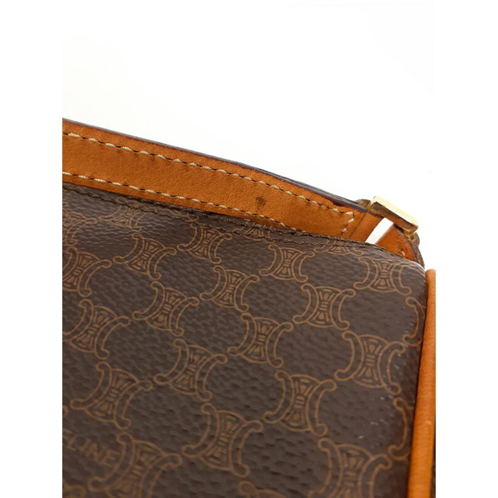 Celine Macadam Handbag Bag Shoulder Semi - Picture 7 of 9